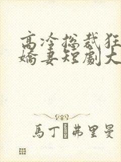 高冷总裁狂宠小娇妻短剧大结局