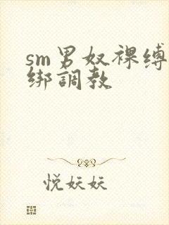 sm男奴裸缚捆绑调教