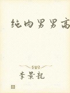 纯肉男男高h