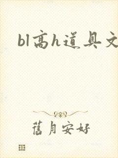 bl高h道具文