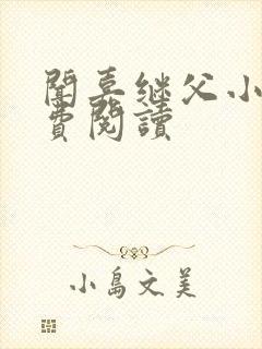 闻嘉继父小说免费阅读封面