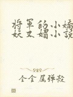 将军的小娇妻又妖又媚小说免费阅读