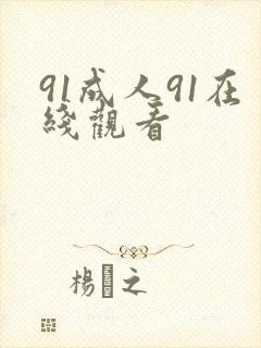 91成人91在线观看