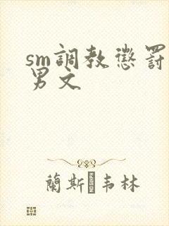 sm调教惩罚男男文