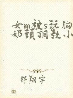 女m被s玩胸虐奶头调教小说