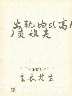 出轨内s(高h)爽姐夫封面