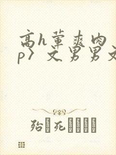 高h荤爽肉〈np〉文男男文封面