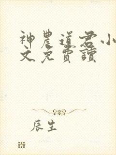 神农道君小说全文免费读