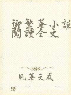 御繁华小说免费阅读全文