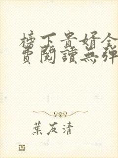 榜下贵婿全文免费阅读无弹窗封面