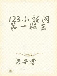 123小说网 第一版主