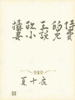 摄政王的侍爱逃妻小说免费阅读