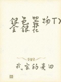 银色器物TXL金银花