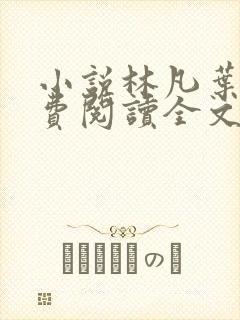 小说林凡叶惜免费阅读全文