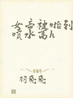 女帝被啪到腿软喷水高h