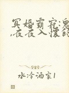 冥婚霸宠:鬼夫,夜夜入怀的最新章节更封面