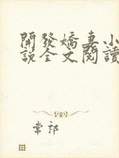 开发娇妻小楠小说全文阅读最新章节