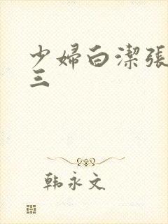 少妇白洁张敏陈三封面