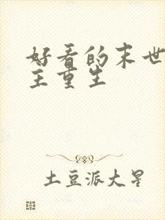 好看的末世文女主重生