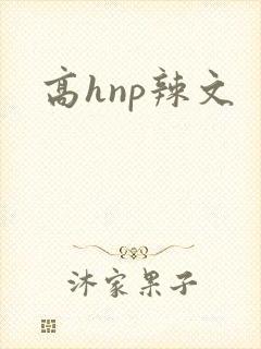 高hnp辣文