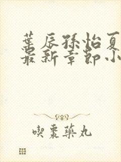 叶辰孙怡夏若雪最新章节小说