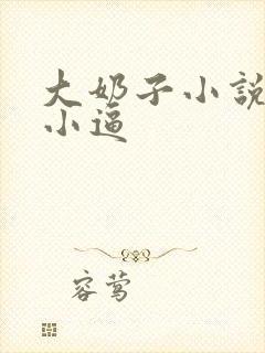 大奶子小说扒开小逼封面