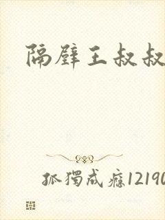 隔壁王叔叔九真