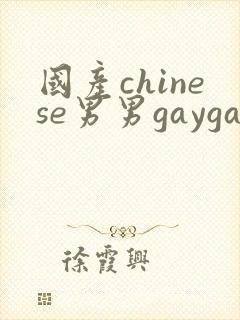 国产chinese男男gaygay视频网站封面