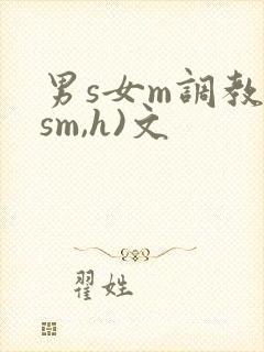 男s女m调教(sm,h)文