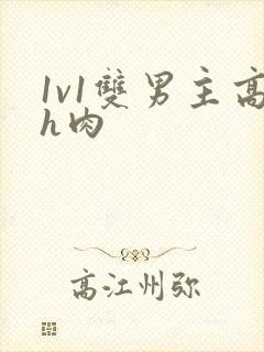 1v1双男主高h肉封面