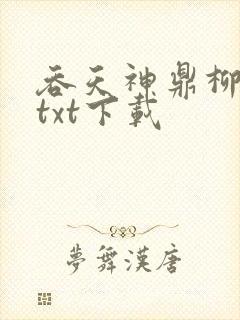 吞天神鼎柳无邪txt下载