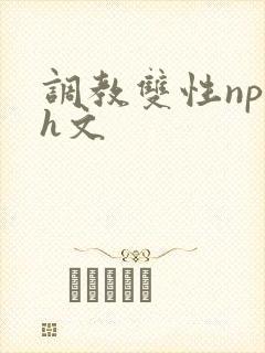 调教双性np高h文