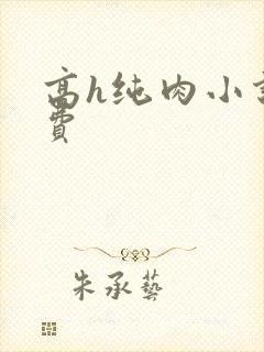 高h纯肉小说免费