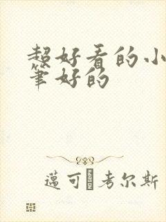 超好看的小说文笔好的