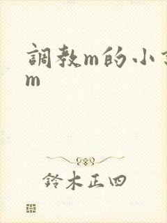 调教m的小说sm
