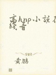 高hnp小说在线看
