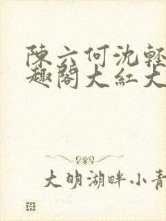 陈六何沈轻舞笔趣阁大红大紫