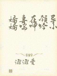 娇妻在领导胯下娇喘呻吟小说封面