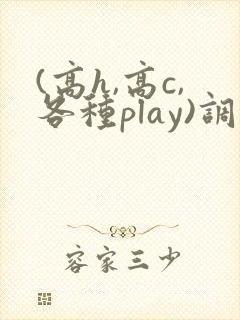 (高h,高c,各种play)调教np