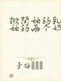 掀开她的乳罩摸她的两个奶