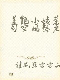 美艳小姨叶凡,司空嫣然免费阅读