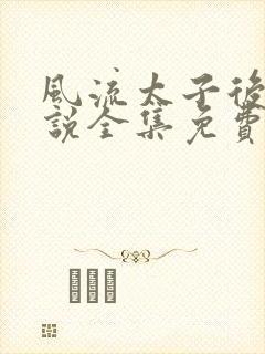 风流太子后宫小说全集免费阅读