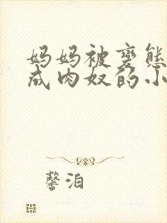 妈妈被变态调教成肉奴的小说