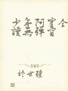 少年阿宾全文阅读无弹窗