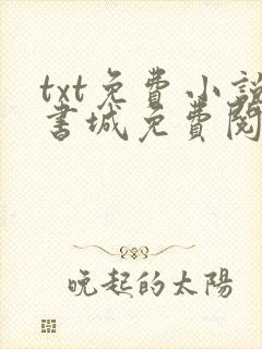 txt免费小说书城免费阅读封面