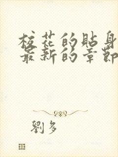 校花的贴身高手最新的章节封面