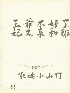 王爷不好了,王妃又来和离了免费阅读