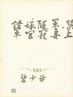 错嫁随军,禁欲军官宠妻上瘾免费阅读封面