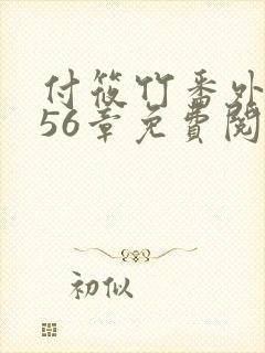 付筱竹番外篇第56章免费阅读