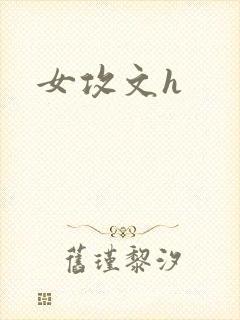 女攻文h封面
